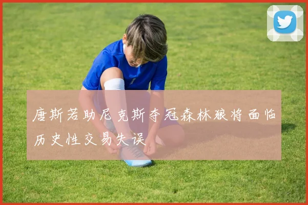 唐斯若助尼克斯夺冠森林狼将面临历史性交易失误